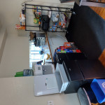 Commissary, also with microwave, and cold/hot water dispenser